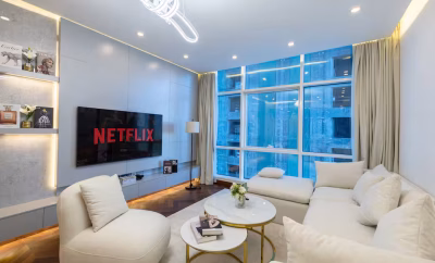 Marina View Luxury High-Floor 1BR in MAG 218