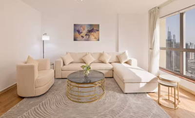 Luxury 2BR Apartment Near Beach | Safe & Spacious