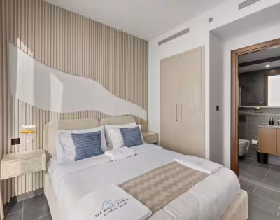 Premium Stay in Sobha 1BR + Extra Room | Balcony